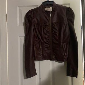 Arden burgundy jacket